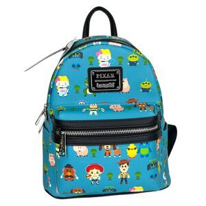 Loungefly Toy Story 4 Chibi Disney Buzz Allover-Print Mini Backpack Cosplay Bag